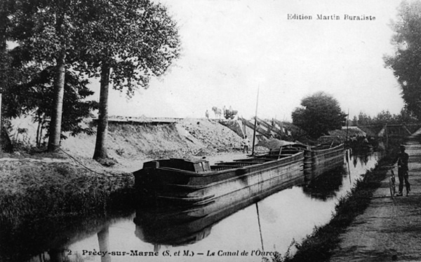 2 Prècy-sur-Marne (S. et M.) - Le Canal de l'Ourcq